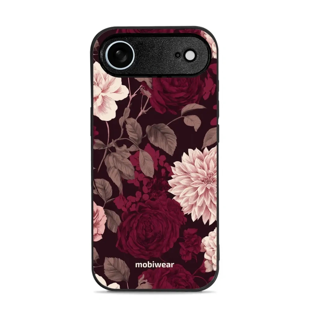 Etui ochronne do iPhone Air, Mobiwear Glossy Case, wino i dalie
