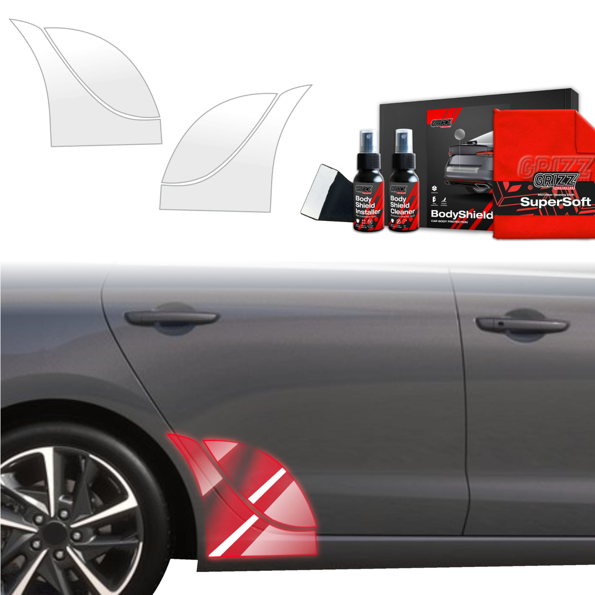 4w1 Folia ochronna Grizz Protector na nadkola do Hyundai i30 Wagon (2020-2026)