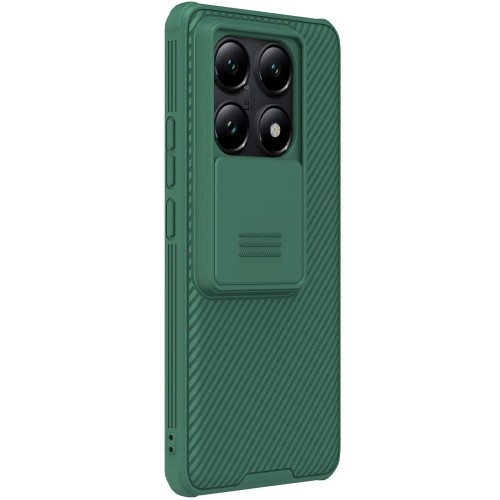 Image of Etui Nillkin CamShield Pro do Xiaomi 14T Pro, ciemnozielone