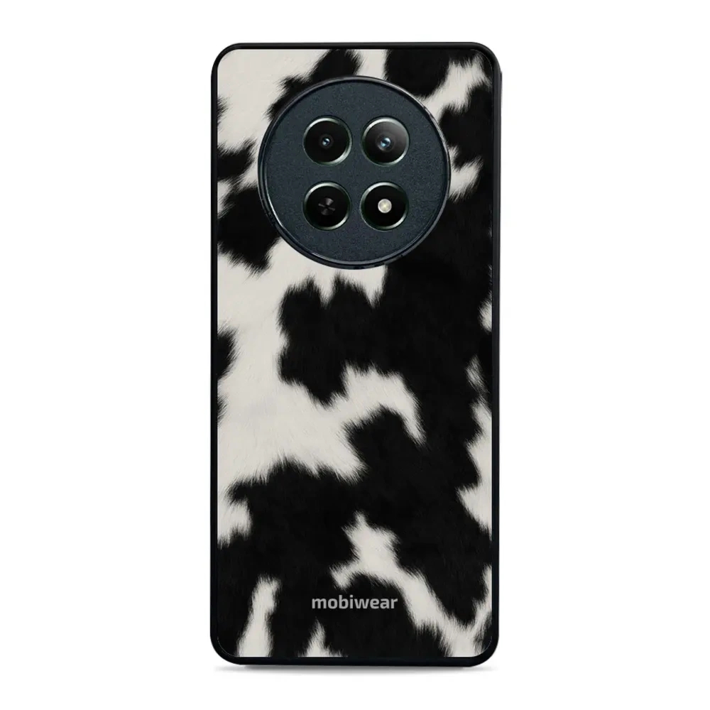 Etui ochronne do Realme 12 5G, Mobiwear Glossy Case, krowie futerko