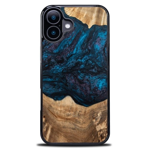 Image of Drewniane etui do iPhone 16 Plus, Bewood Unique Planets Neptun