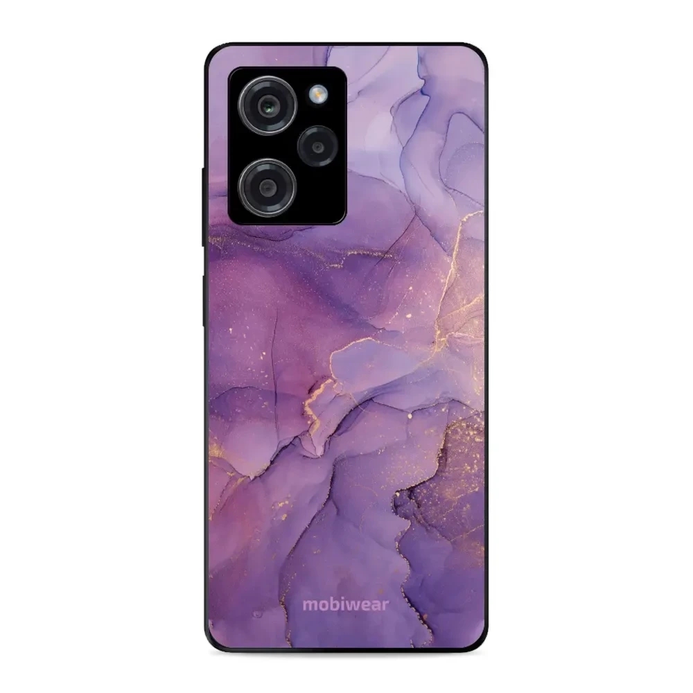Etui ochronne do Xiaomi Poco X5 Pro, Mobiwear Glossy Case, fioletowe