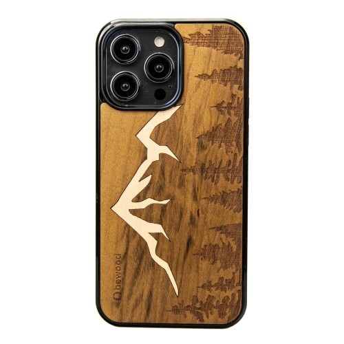 Image of Drewniane etui Bewood do iPhone 15 Pro Max, Góry Imbuia