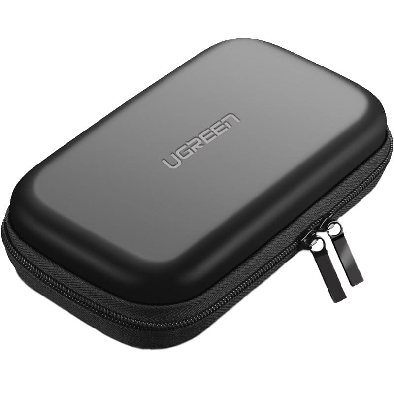 Image of OUTLET: Etui / pudełko na dysk HDD 2,5'' i akcesoria Ugreen 18 x 9,5 x 5,5 cm, czarne