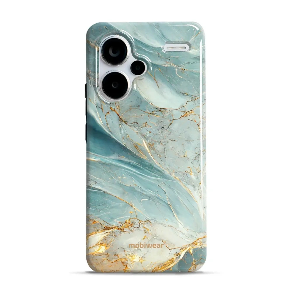 Etui ochronne do Xiaomi Redmi Note 13 Pro Plus 5G, Mobiwear Elite Pro, żyła lazuru