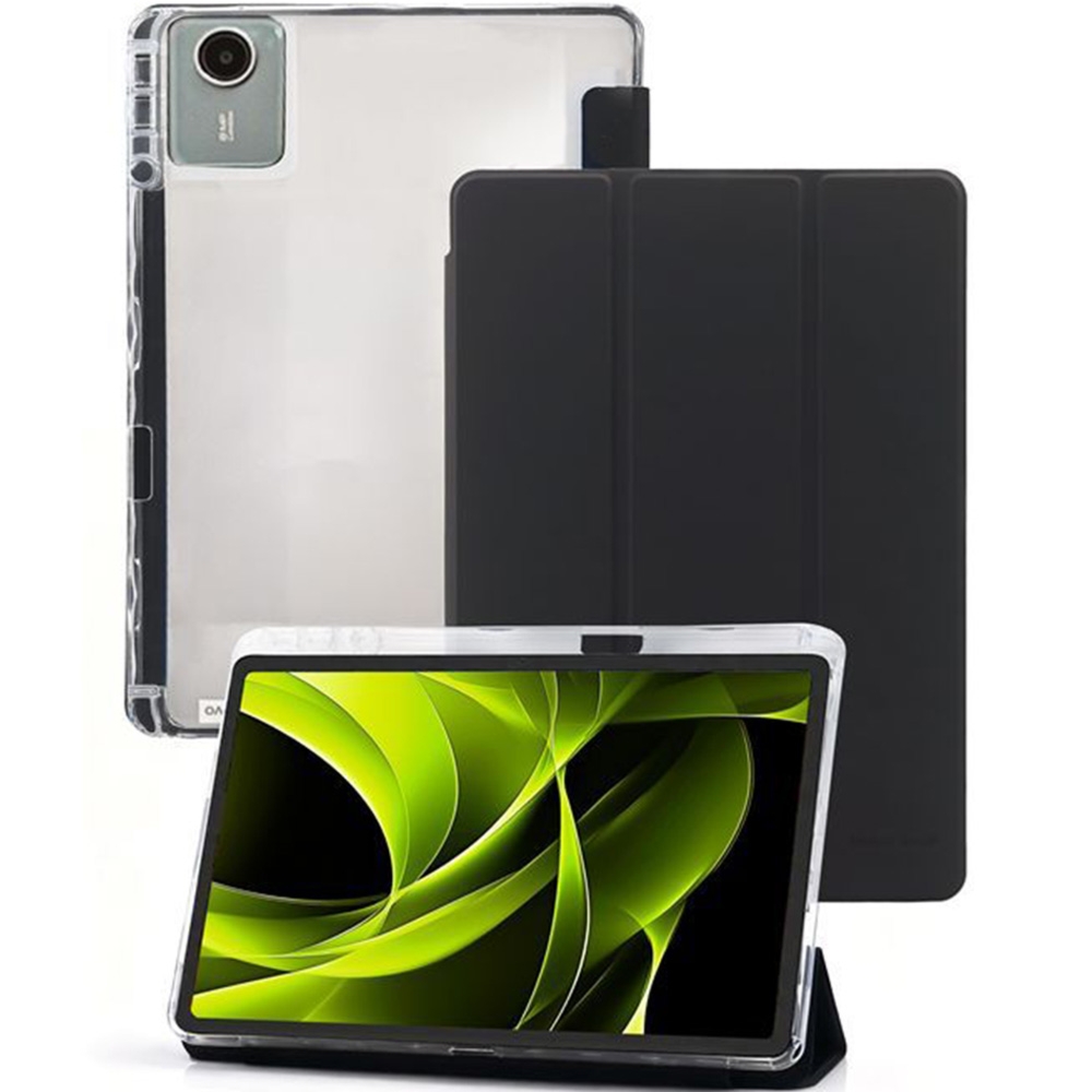 Etui Mobile Origin Easy Tablet Case do Lenovo Tab M11 10,95″ 1 gen., czarno-przezroczyste