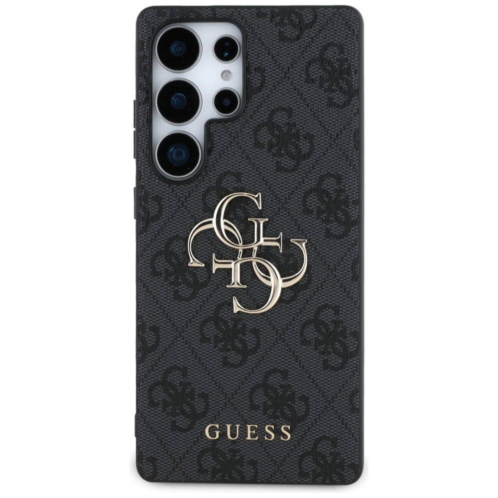 OUTLET: Etui Guess Hardcase 4G Big Metal Logo do Galaxy S25 Ultra, czarne
