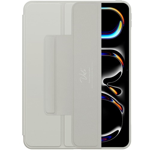 Image of Etui Spigen Air Skin Pro OneTap do iPad Pro 11" 5 gen, 2024, szare