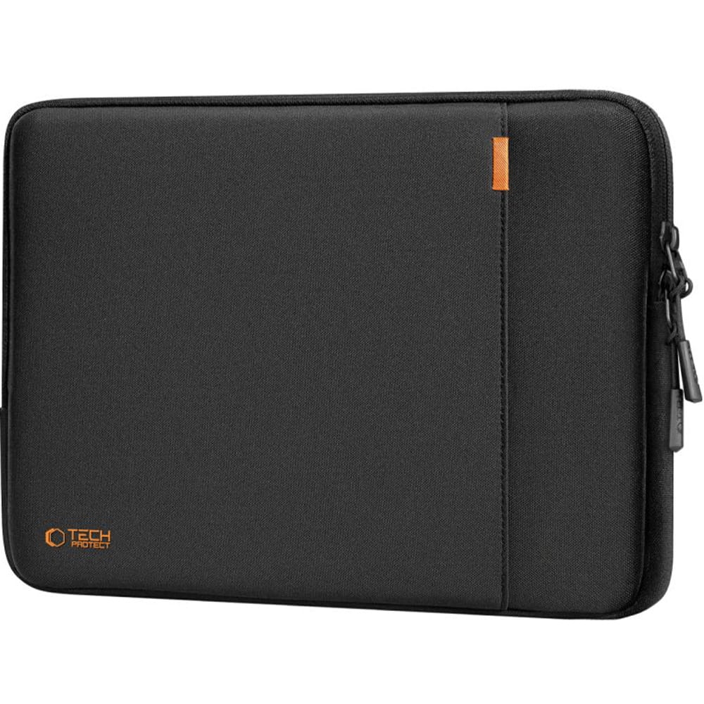 Image of Uniwersalne etui na laptopa 13"-14" Tech-Protect Defender, czarne