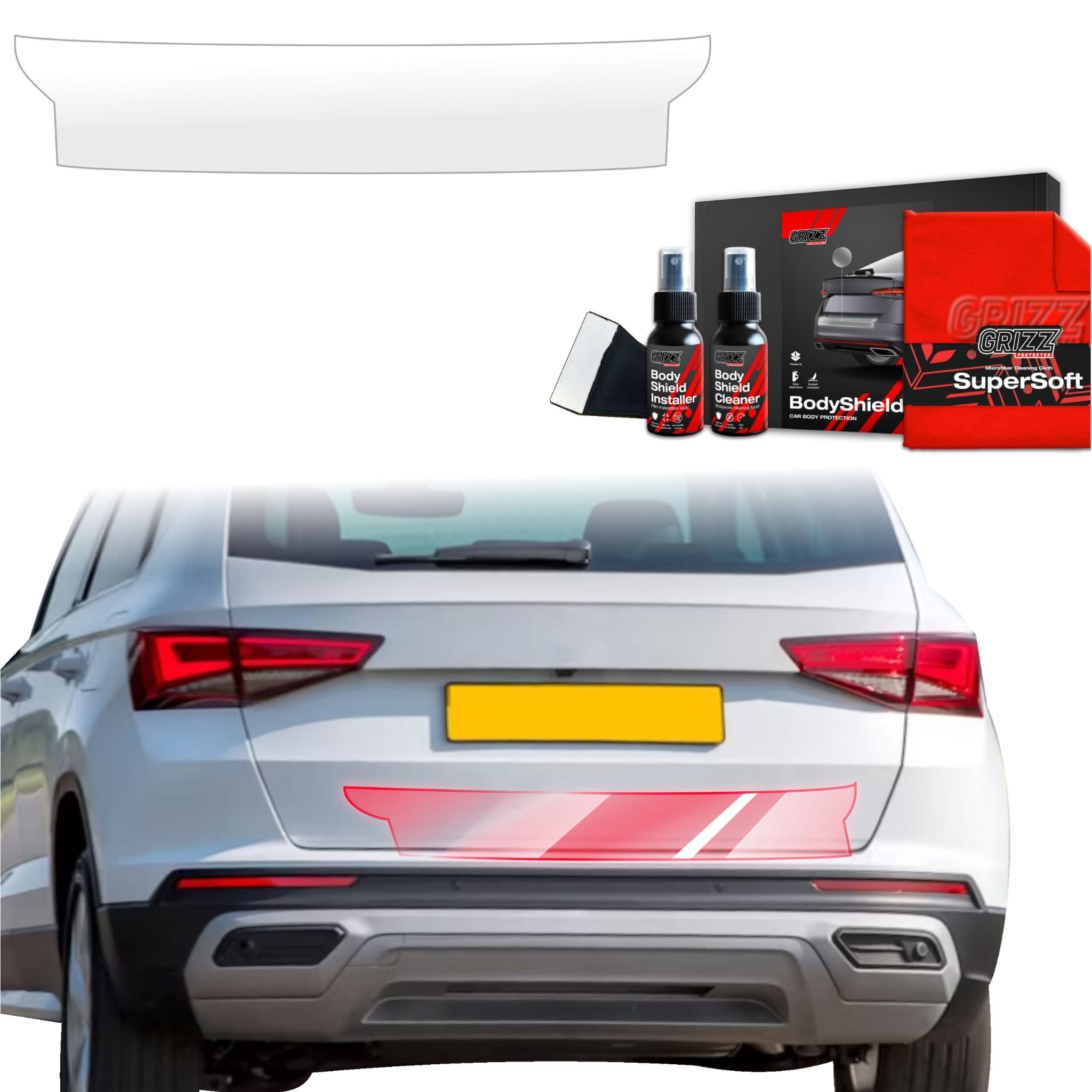 Folia ochronna Grizz Protector na próg bagażnika do Seat Ateca (2020-2026)