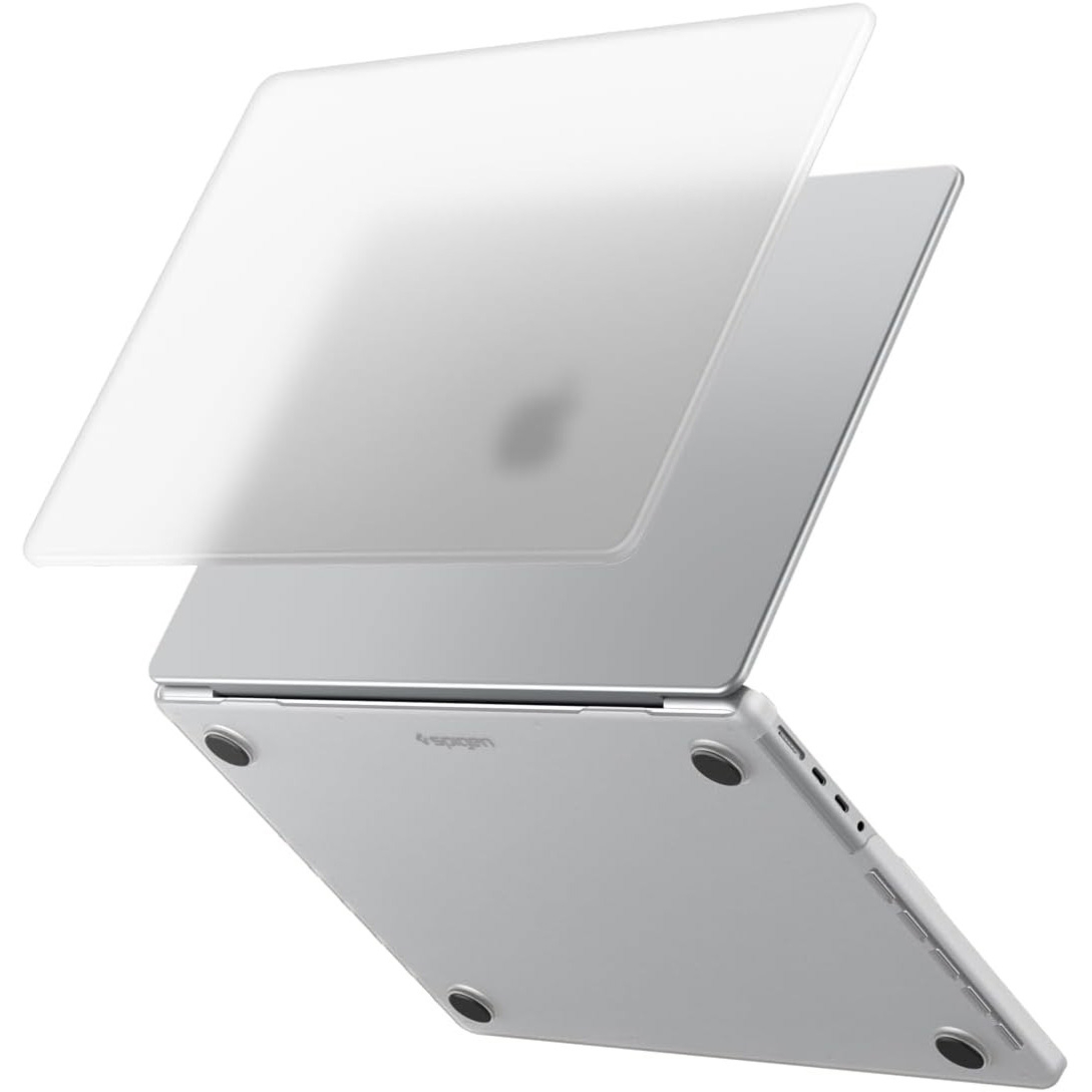 Etui Spigen Air Skin do MacBook Pro 16″ 2026-2021, przezroczyste matowe