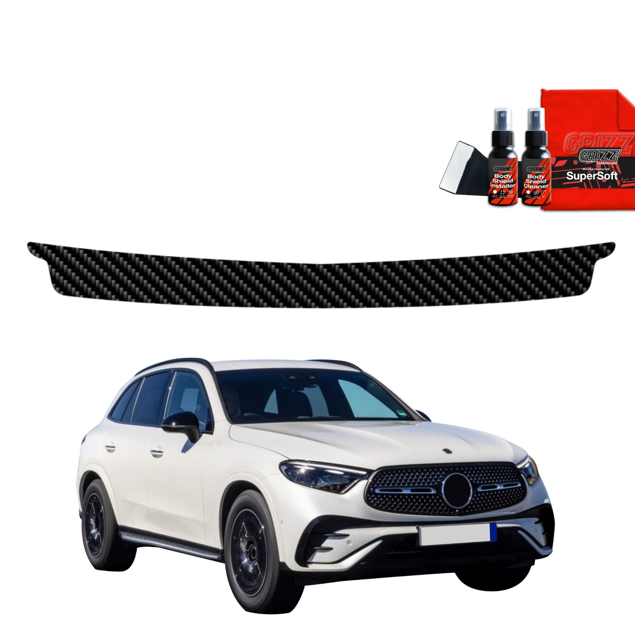 Folia karbonowa Grizz Protector na próg bagażnika do Mercedes-Benz GLC C254 (2023-2026)