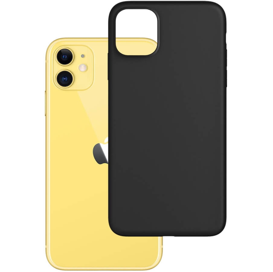 OUTLET: Etui 3mk Matt Case do iPhone 11, czarne