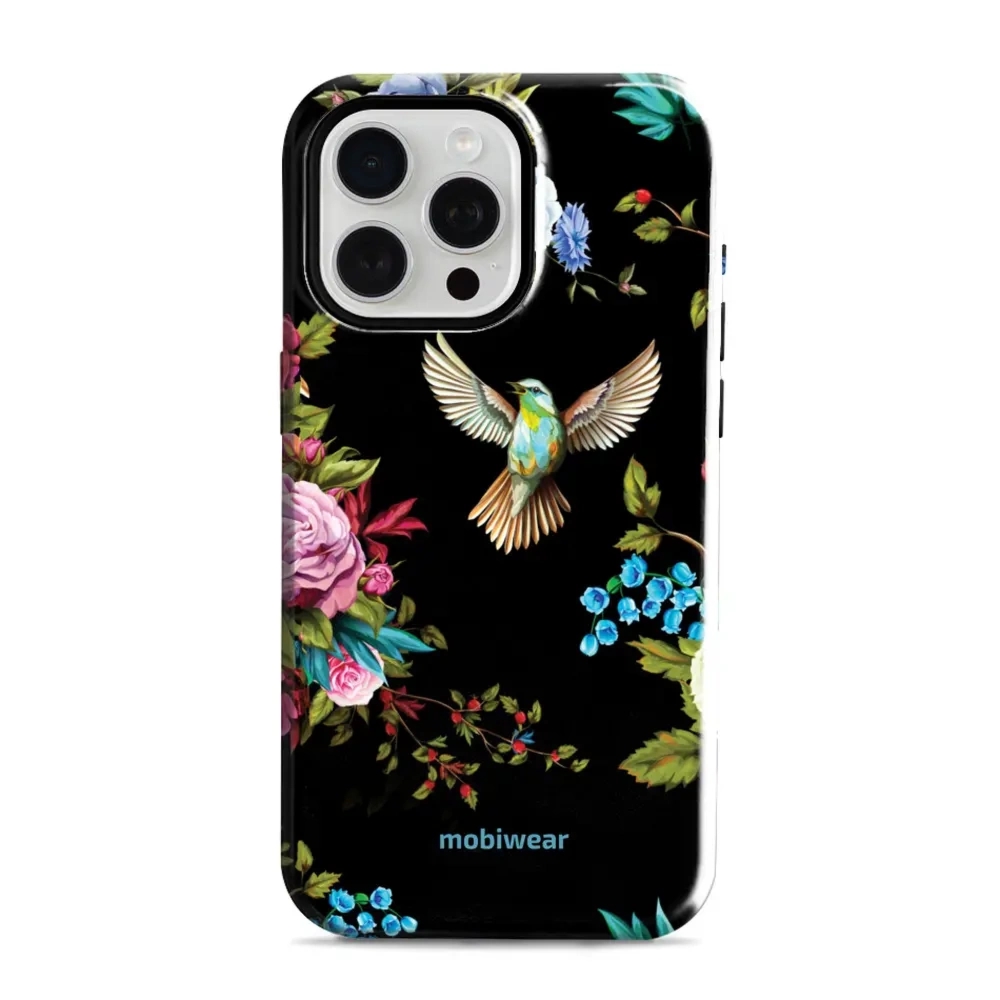 Etui ochronne do iPhone 15 Pro Max, Mobiwear Elite Pro, nocny koliber