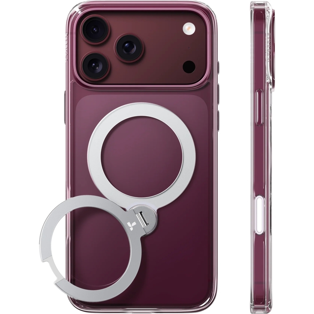 Etui Torras Ostand Q3 Spin do iPhone 18 Pro Max / 17 Pro Max do MagSafe, przezroczyste