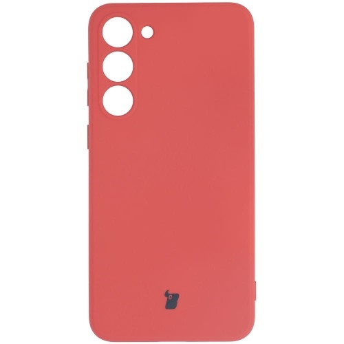 Image of Etui Bizon Case Silicone Sq do Galaxy S23 Plus, brudny róż