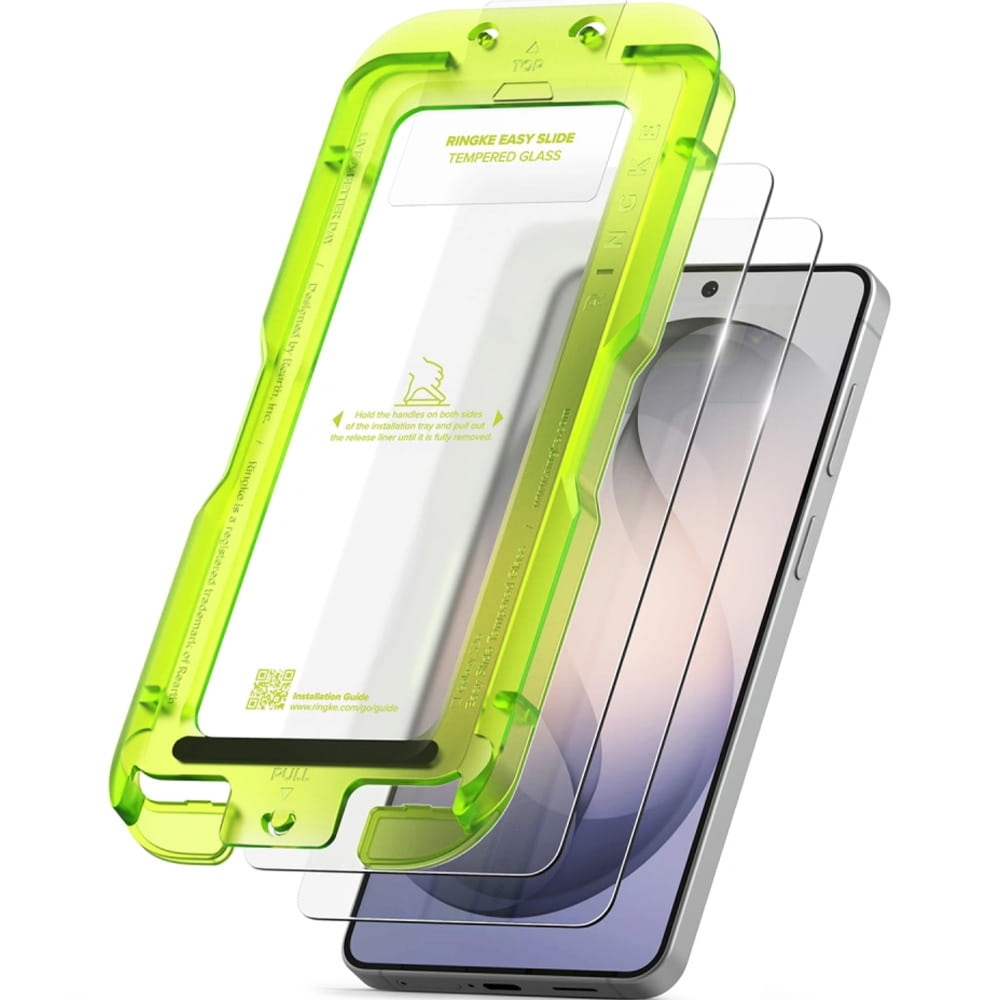 Szkło hartowane na ekran z aplikatorem Ringke Easy Slide 2-Pack do Galaxy S26