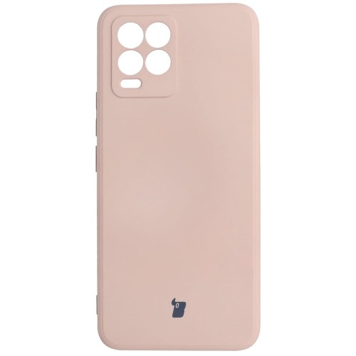 Image of Etui Bizon Case Silicone do Realme 8 / 8 Pro, jasnoróżowe