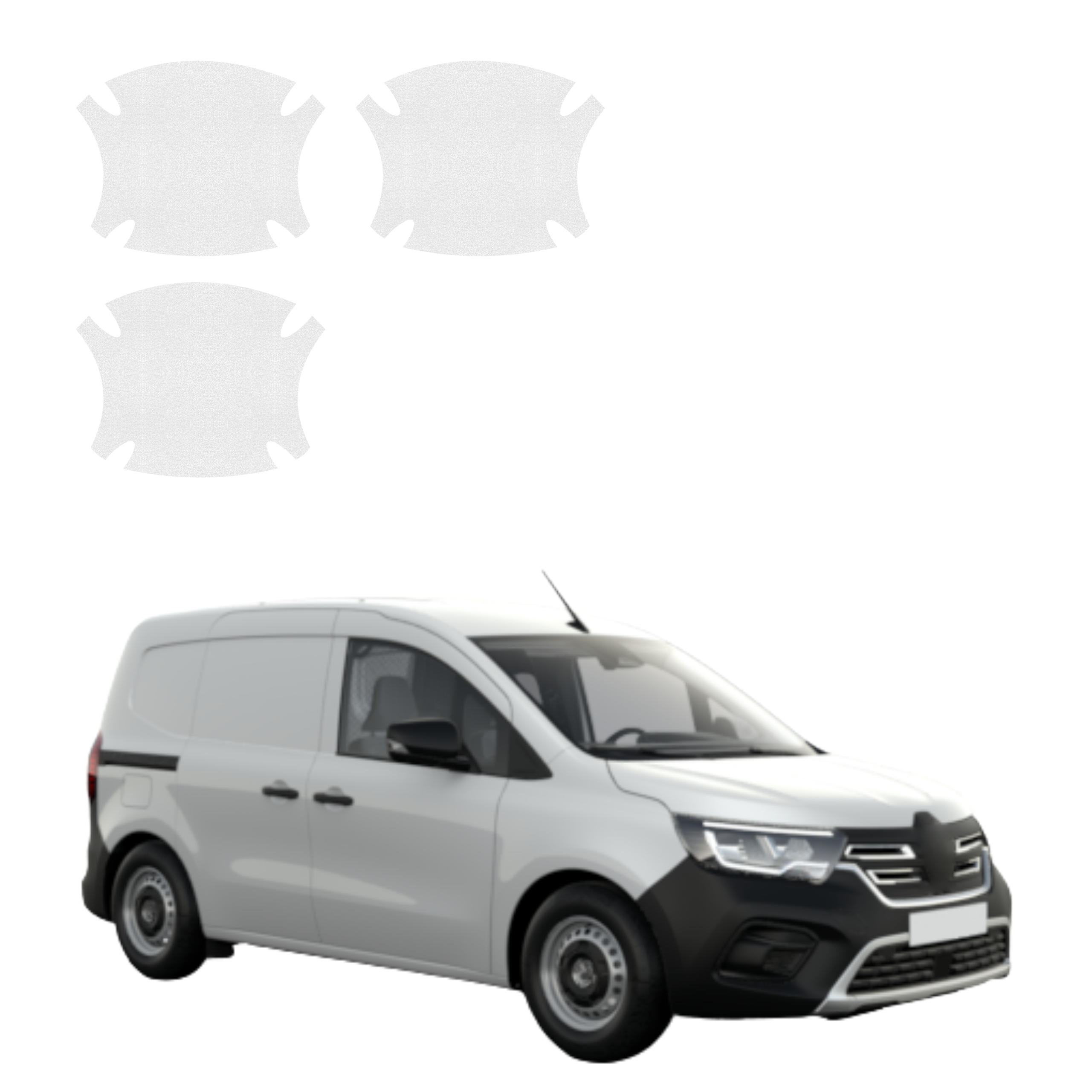 3w1 Bezbarwna powłoka techniczna Grizz Protector pod klamki Renault Kangoo Van (2021-2026)