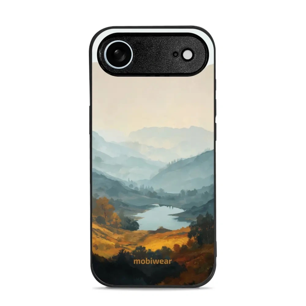 Etui ochronne do iPhone Air, Mobiwear Glossy Case, jezioro w dolinie