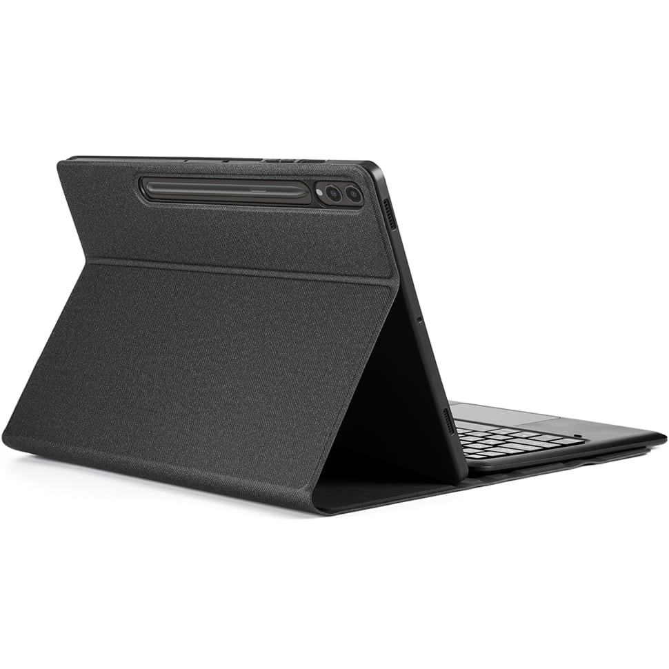 OUTLET: Etui z klawiaturą Bluetooth Dux Ducis (TK Series) do Galaxy Tab S10 Plus / S9 FE Plus / S9 Plus, czarne