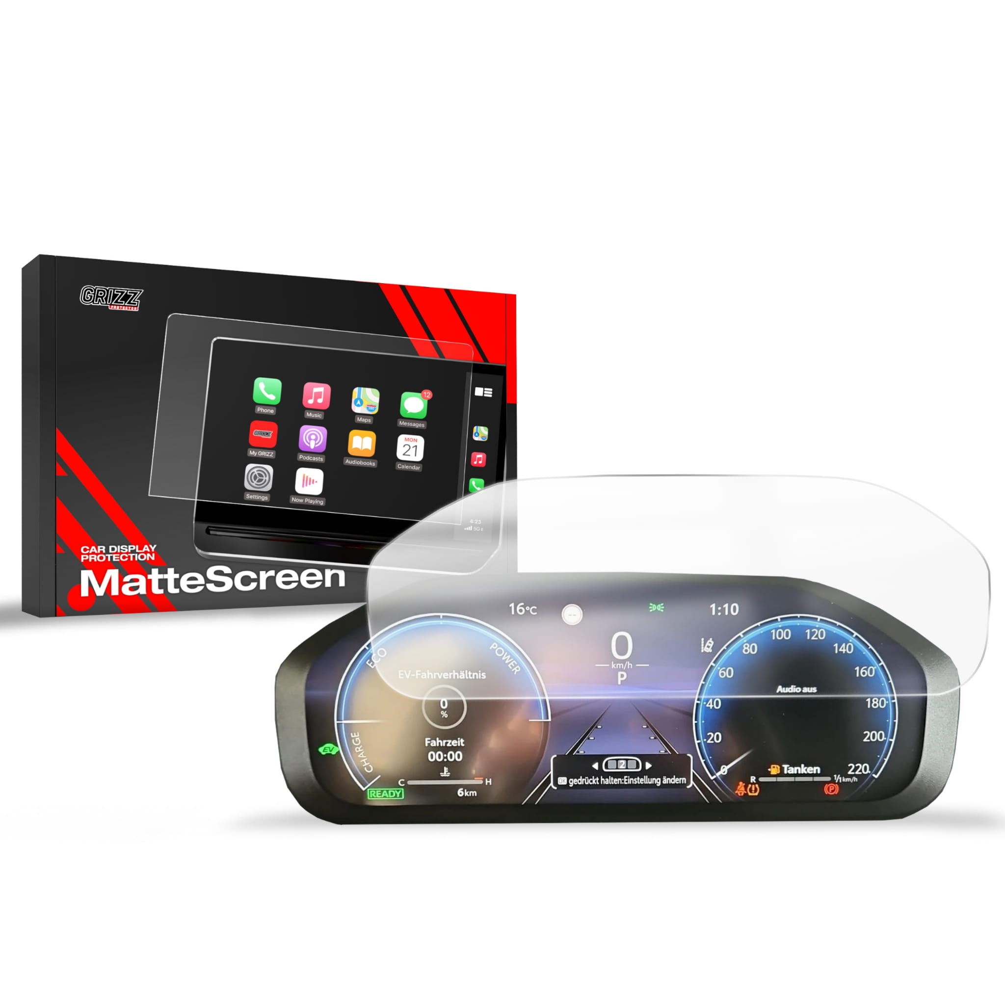 Folia matowa Grizz Protector do Toyota RAV4 Virtual Cockpit (2023-2026)