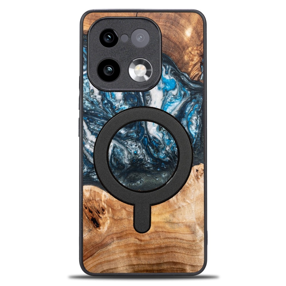 Drewniane etui do Realme 16 Pro 5G, Bewood Unique Planets Ziemia do MagSafe