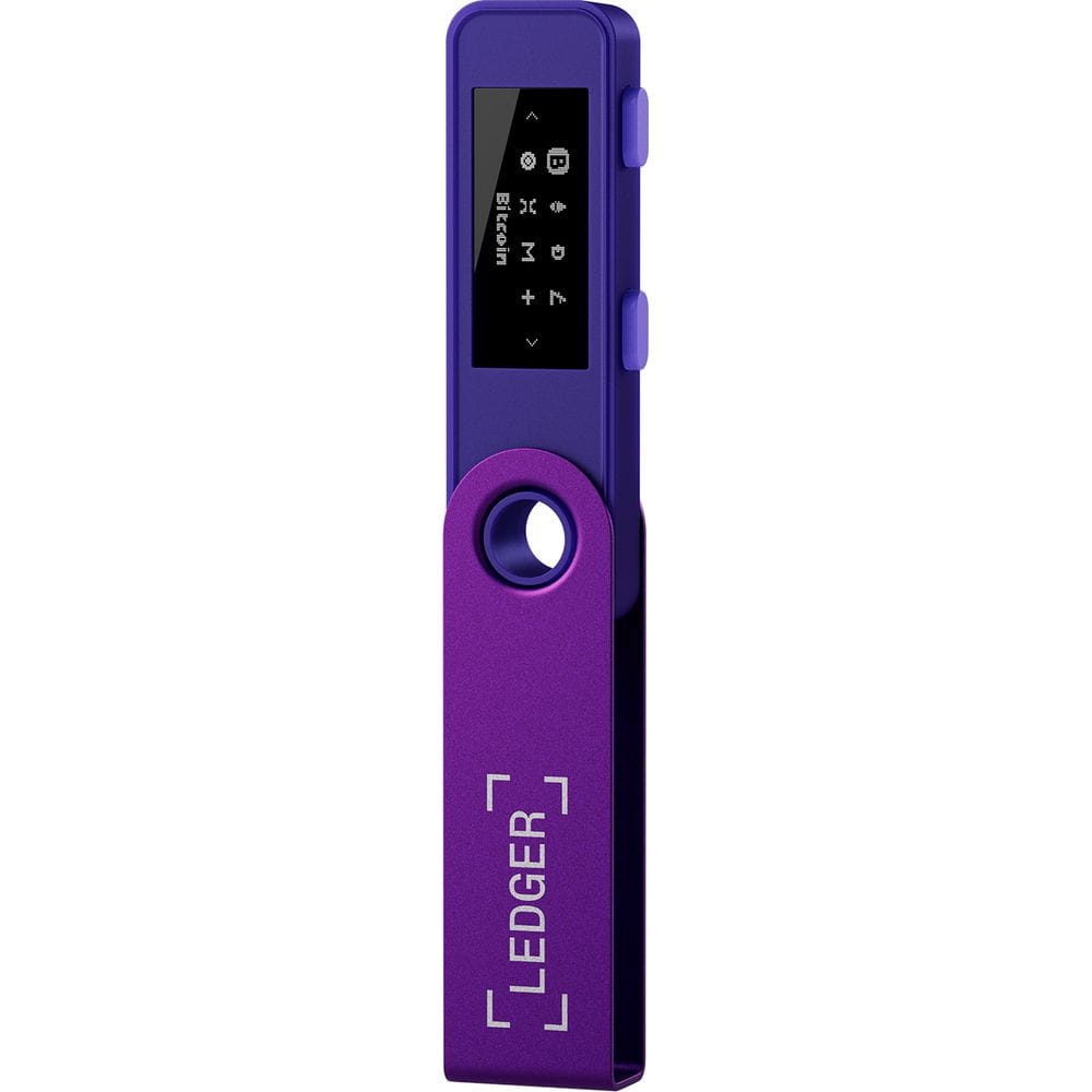 Image of Portfel kryptowalut i NFT Ledger Nano S Plus, fioletowy