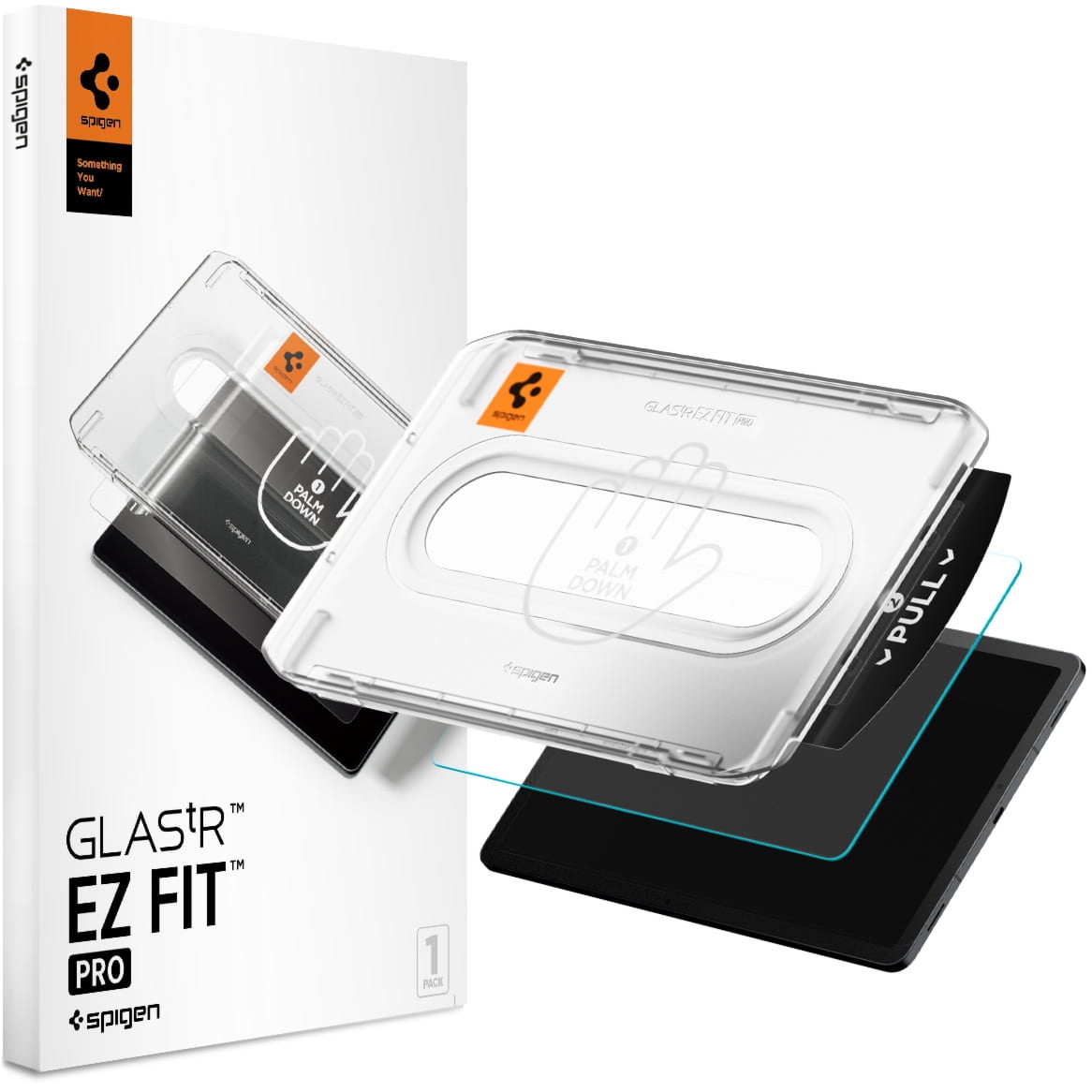 OUTLET: Szkło do etui + Aplikator Spigen Glas.tR EZ Fit Pro 1-Pack do Galaxy Tab S11
