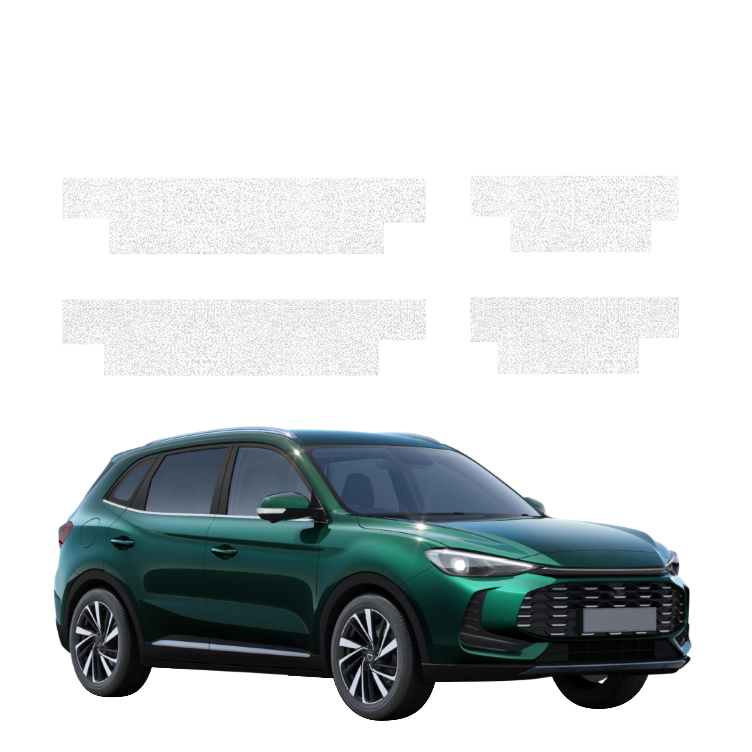 4w1 Biała powłoka techniczna Grizz Protector na progi MG ZS Hybrid+ (2024-2026)