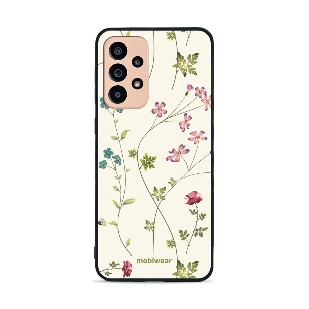 Etui ochronne do Galaxy A33 5G, Mobiwear Glossy Case, sielski kwiat