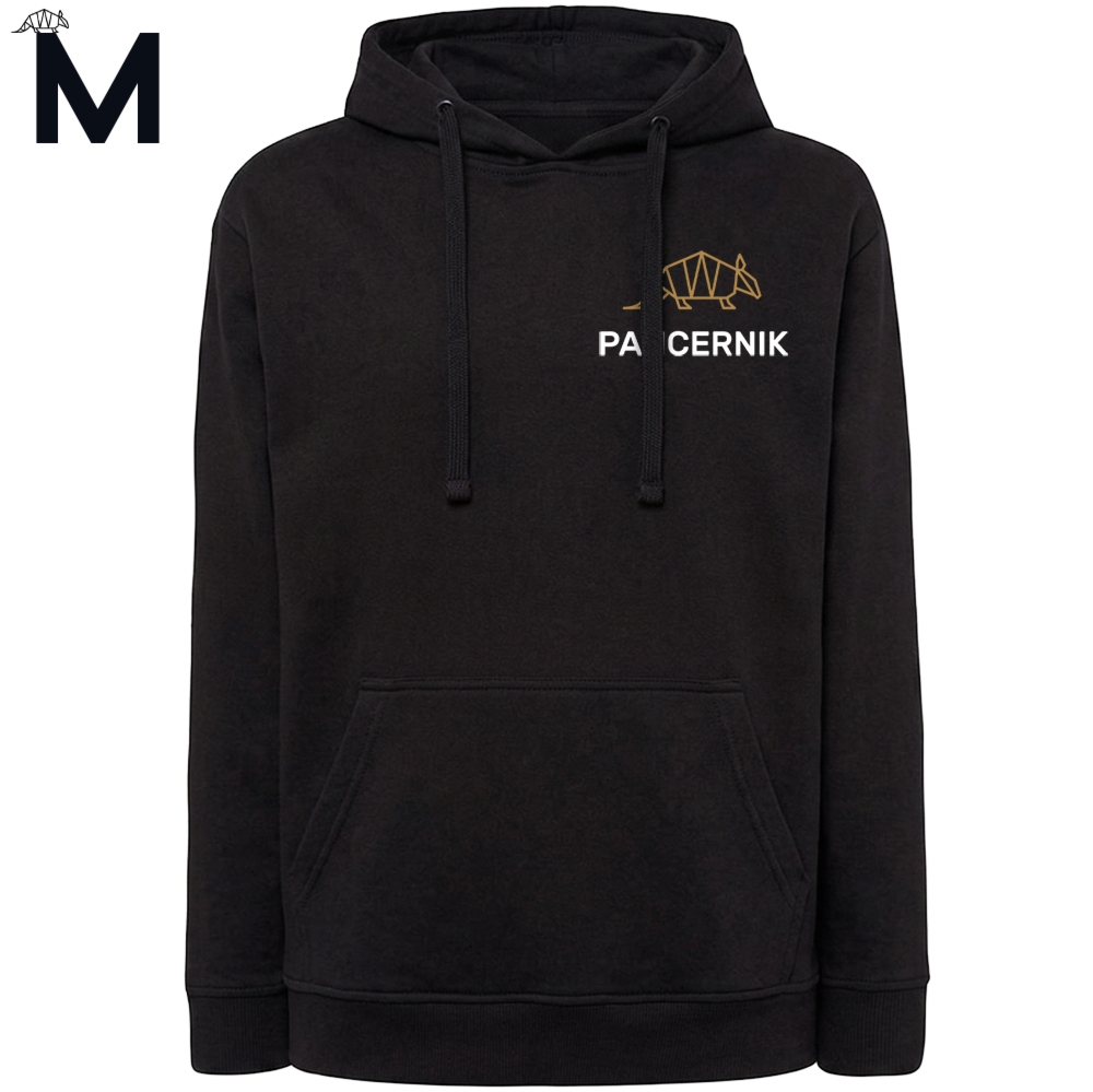 Bluza z kapturem, hoodie Pancernik Classic, czarna M