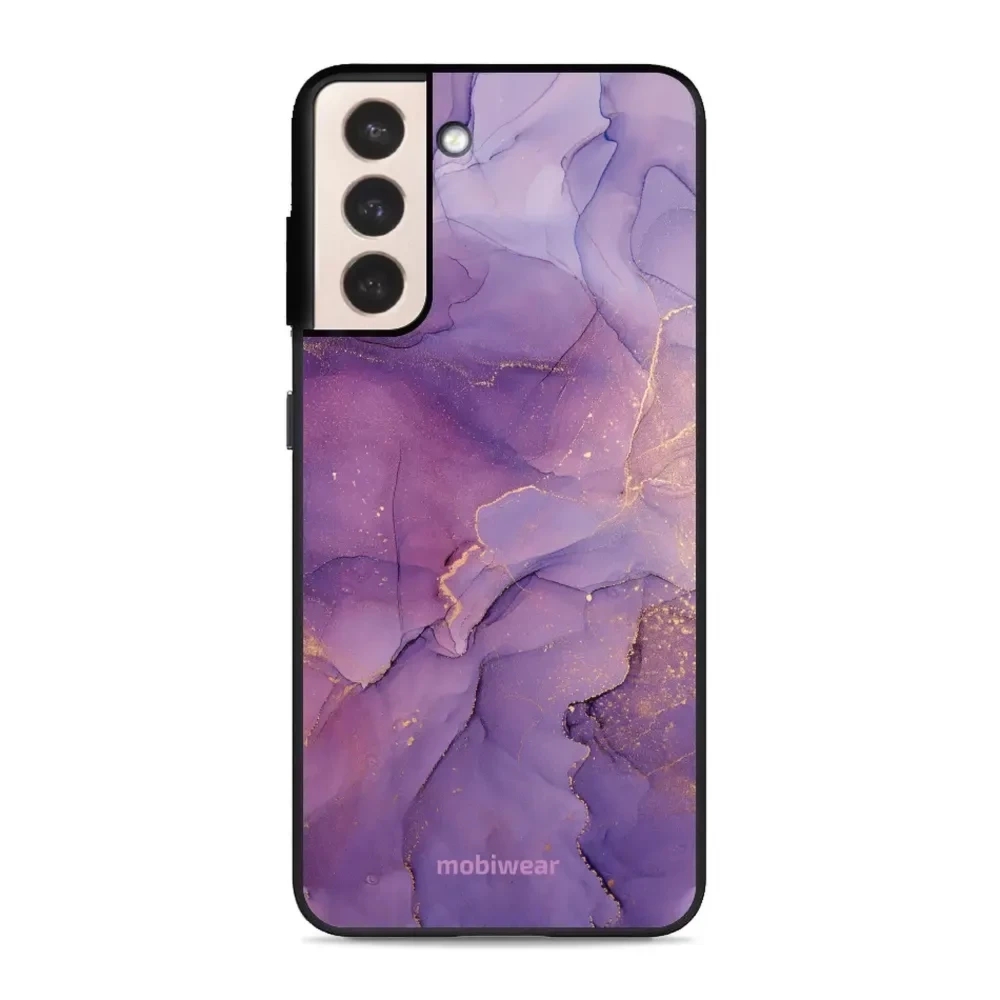 Etui ochronne do Galaxy S21 Plus, Mobiwear Glossy Case, fioletowe
