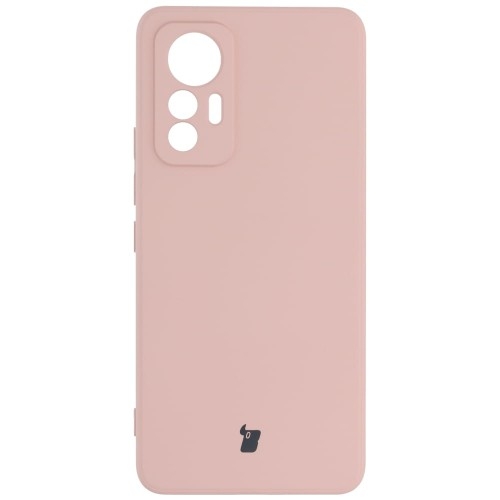 Image of Etui Bizon Case Silicone do Xiaomi 12 Lite, jasnoróżowe