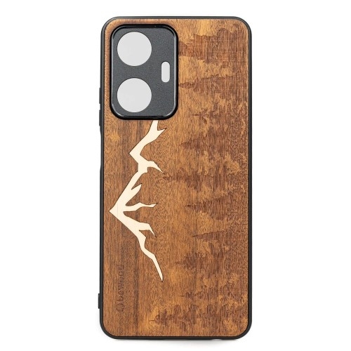 Image of Drewniane etui Bewood do Realme C55 GÓRY IMBUIA