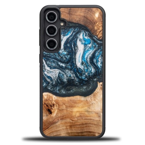 Image of Drewniane etui do Galaxy S23 FE, Bewood Unique Planets Ziemia