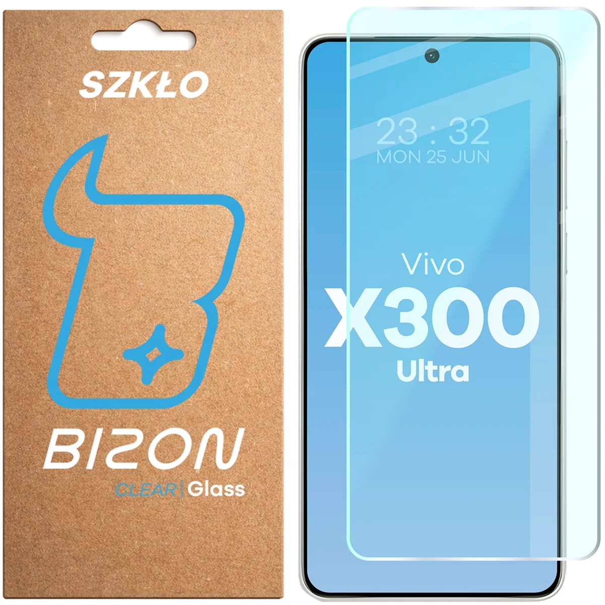 Szkło hartowane Bizon Glass Clear do Vivo X300 Ultra