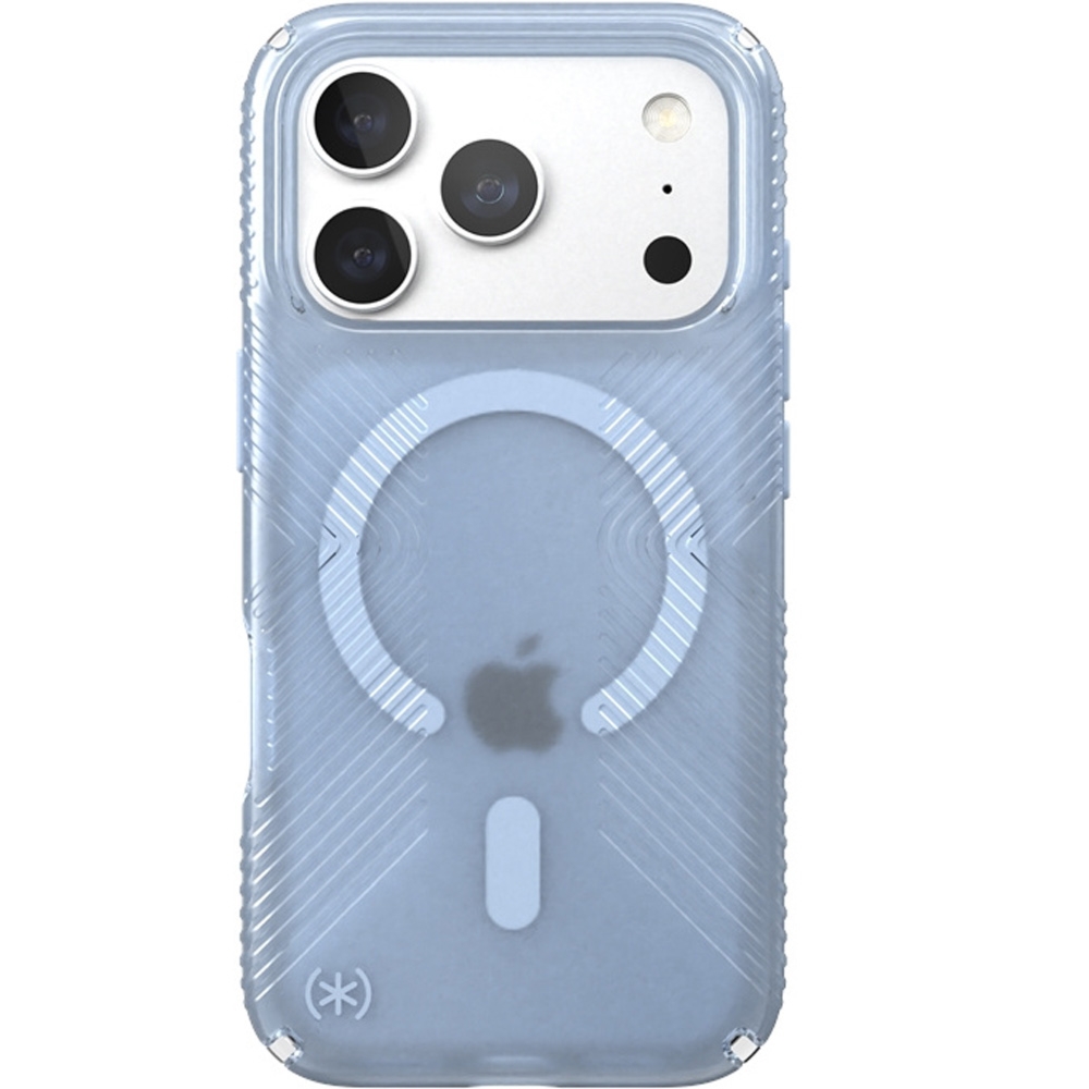 Etui Speck Presidio Lux Grip do iPhone 18 Pro / 17 Pro do MagSafe, niebiesko-przydymione
