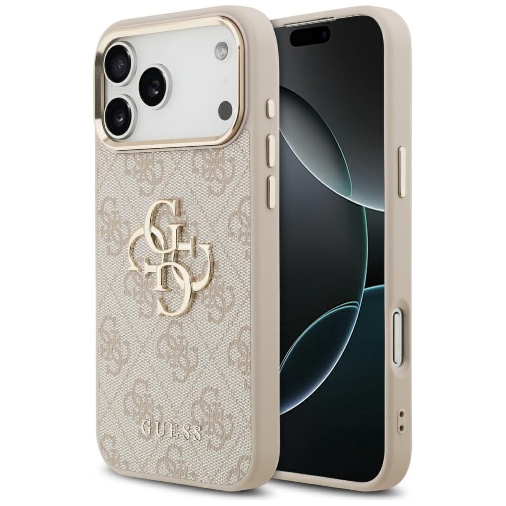 Etui Guess Hardcase 4G Big 4G Classic Logo do iPhone 17 Pro Max, różowe