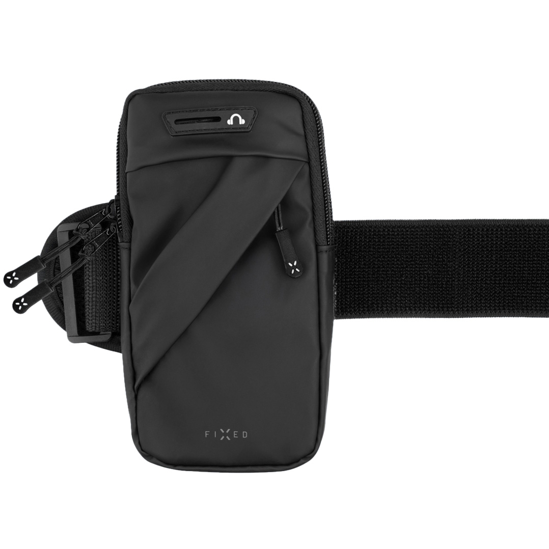 Opaska, torba na ramię Fixed Armbag Sport Protective Case, czarna