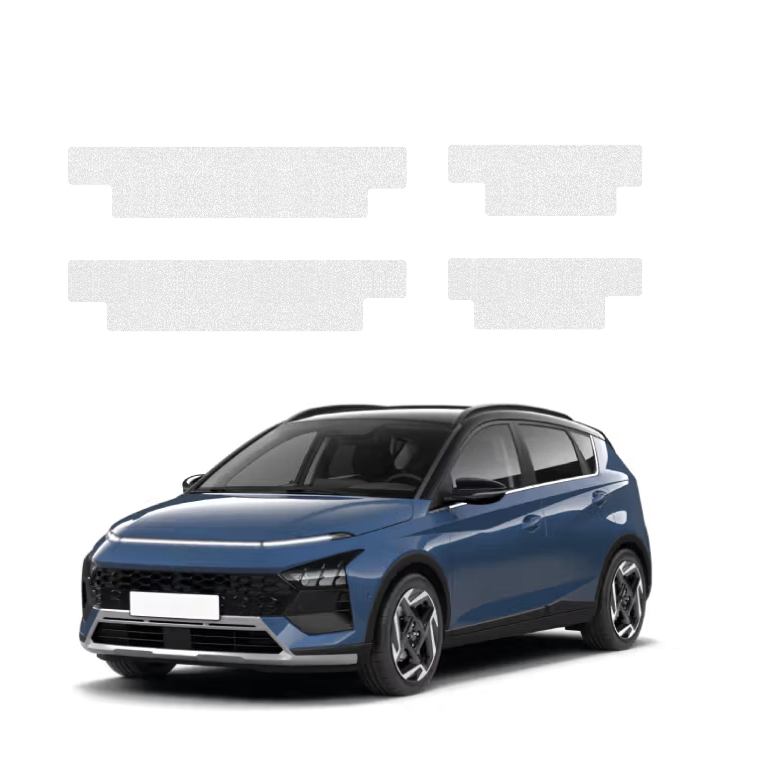4w1 Bezbarwna powłoka techniczna Grizz Protector na progi Hyundai Bayon (2024-2026)