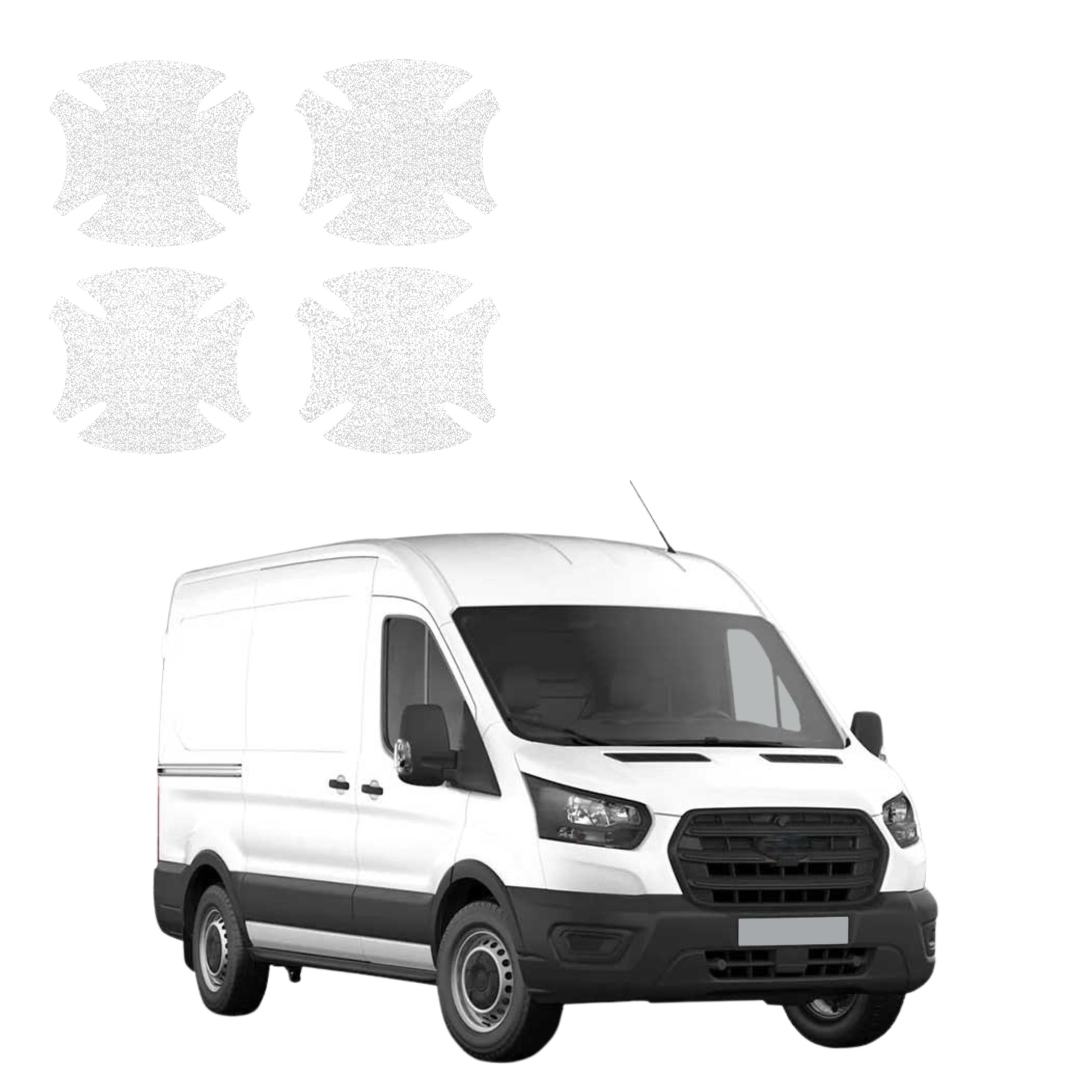 4w1 Biała powłoka techniczna Grizz Protector pod klamki Ford Transit (2020-2026)
