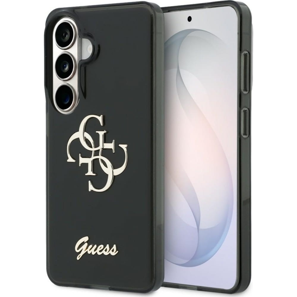 Etui Guess IML Logo do Galaxy S26, czarne Big Logo Guess