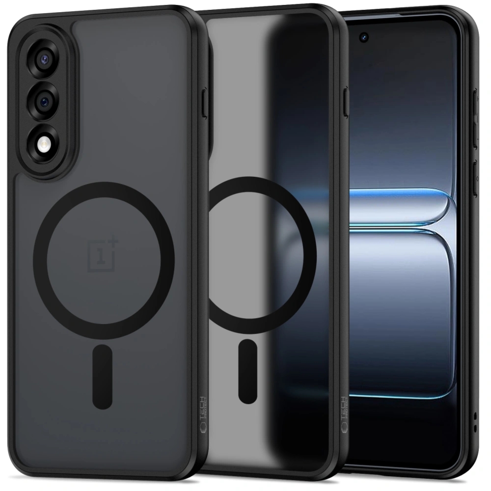 Etui Tech-Protect MagMat MagSafe do OnePlus Nord 5, przydymione-czarne
