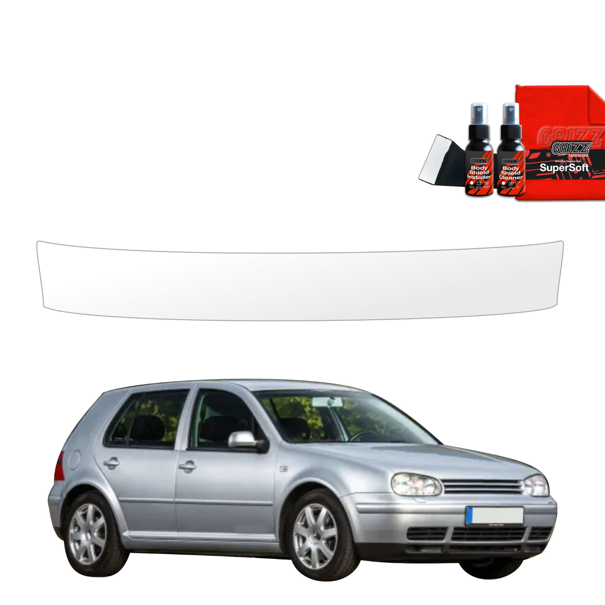 Folia ochronna na próg bagażnika Grizz Protector do Volkswagen Golf 4 Hatchback 5D (1997-2003)