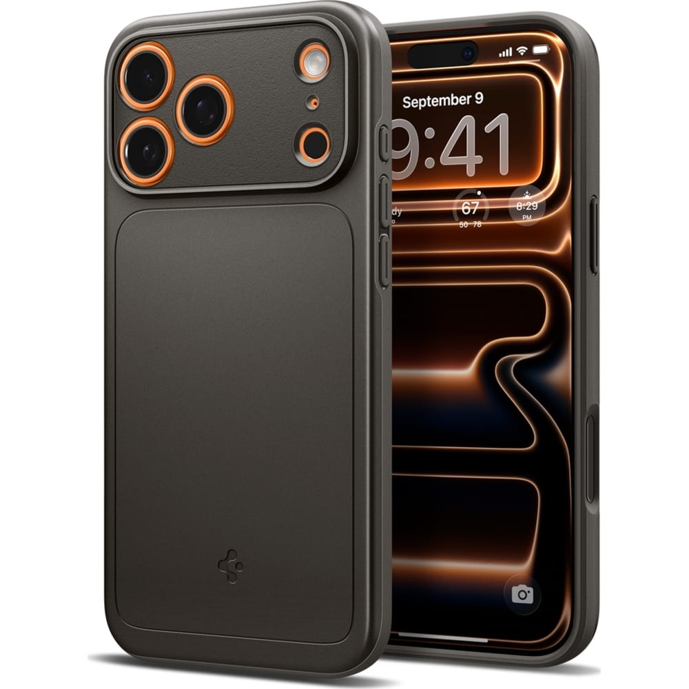 Etui Spigen Thin Fit Mag do MagSafe do iPhone 17 Pro, stalowe