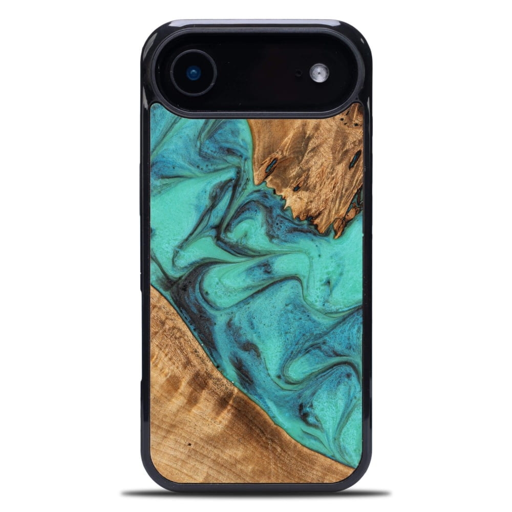 Drewniane etui do iPhone Air, Bewood Unique Turquoise