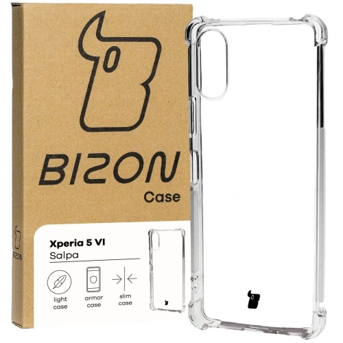 Image of Elastyczne etui Bizon Case Salpa do Xperia 5 VI, przezroczyste