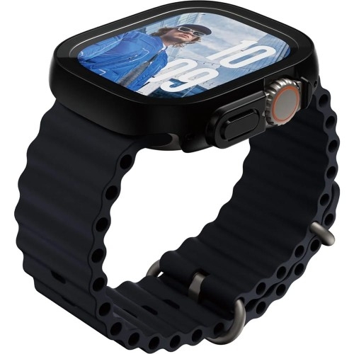 Image of Etui z osłoną ekranu PanzerGlass Snappie Full Body Slim do Apple Watch Ultra 2/1 49mm, czarne