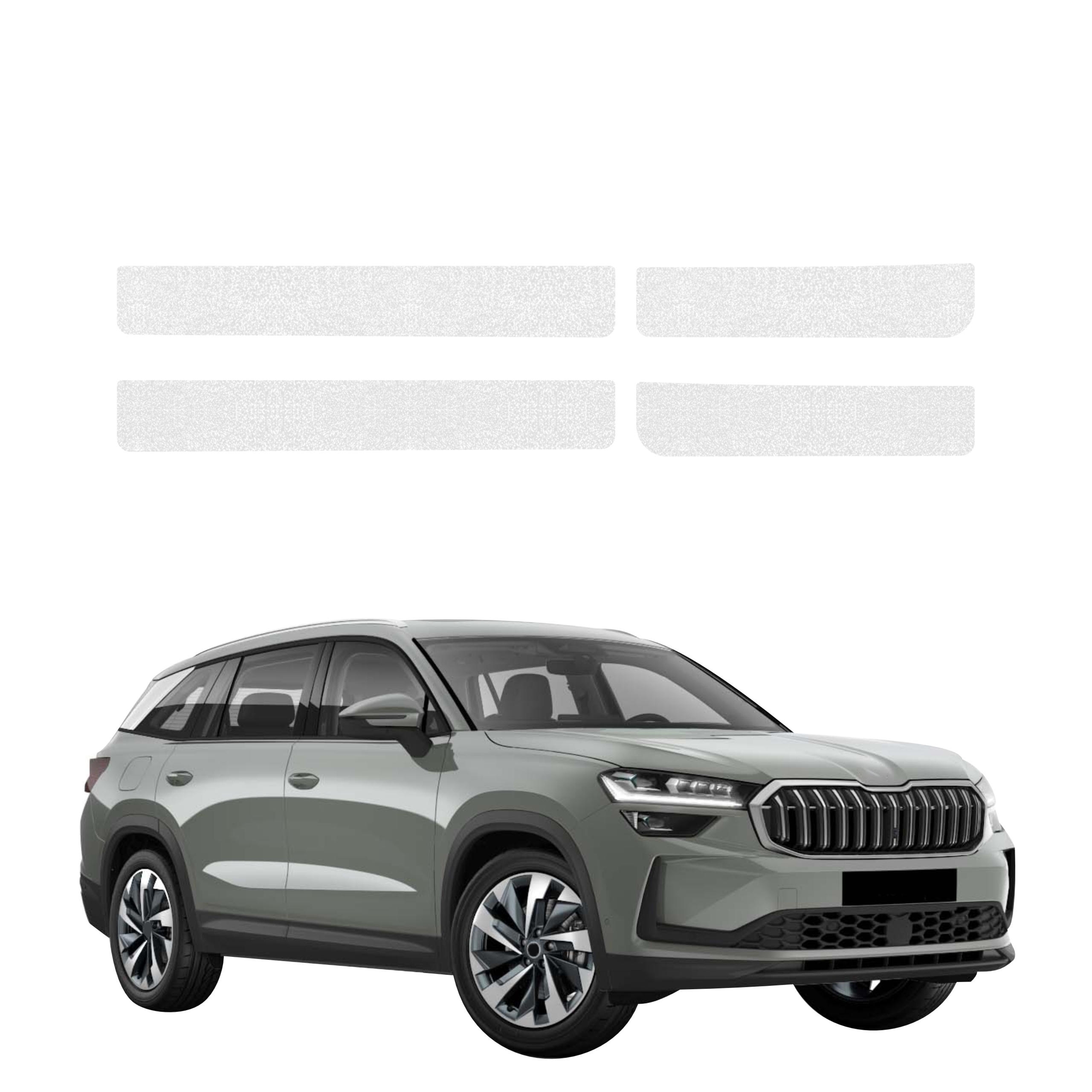 4w1 Bezbarwna powłoka techniczna Grizz Protector na progi Skoda Kodiaq 2 (2024-2026)